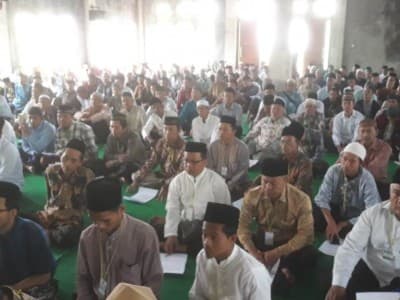 Imam Mushala Brebes Selatan Ikuti Pelatihan Khutbah
