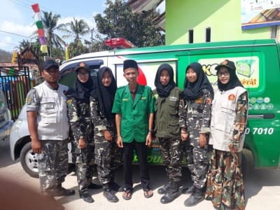 Basada dan LAZISNU Pringsewu Bersinergi Bantu Kesehatan Masyarakat