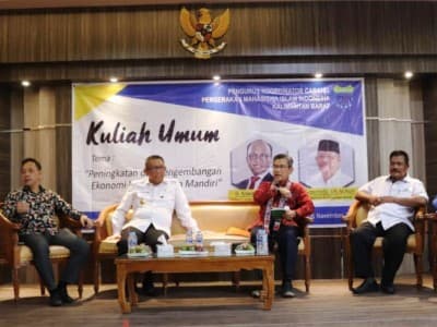 Gubernur Ajak PMII Jadikan Seluruh Desa di Kalbar Mandiri