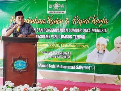 NU NTB: Lakpesdam NU Harus di Garda Terdepan Lakukan Perubahan