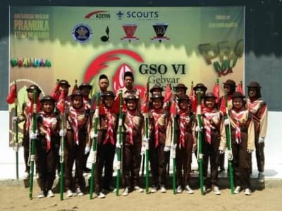 Pramuka Ma’arif NU Majalengka Ikut Napak Tilas Pahlawan