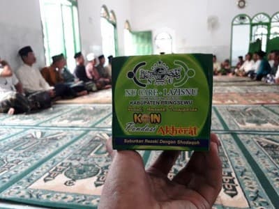 Koin LAZISNU Semakin Mendapat Tempat di Hati Masyarakat Pringsewu