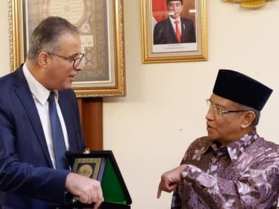Terima Kunjungan Dubes Tunisia, Kiai Said Jelaskan Kekuatan Indonesia