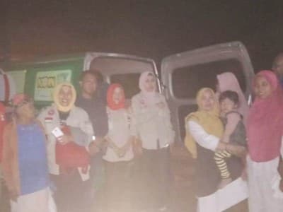 Ambulans LAZISNU Pringsewu Kirim Pasien ke RSPAD Jakarta