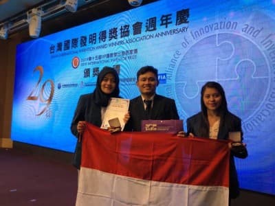 Kader PMII Raih Emas di Ajang Penemuan dan Inovasi Masyarakat China di Taiwan