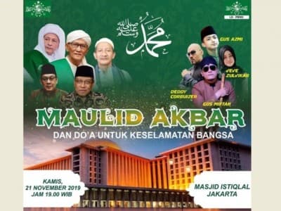 PBNU Gelar Maulid Akbar dan Doa Keselamatan Bangsa di Istiqlal Kamis Besok