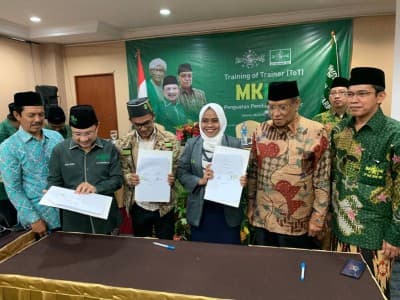 IPNU-IPPNU Teken MoU dengan LP Maarif tentang Pendirian Komisariat