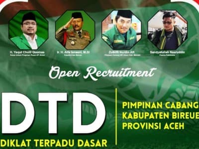 Tingkatkan Kualitas Kader, Ansor Bireuen Aceh Gelar Diklat