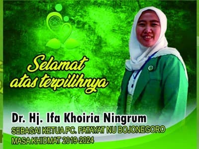 Pimpin Fatayat Bojonegoro, Ifa Ingin Jadikan Fatayat Sumber Pengetahuan