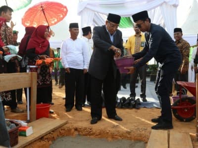 Pembangunan Masjid di Tana Tidung, Kiai Said: Bangun Masjid Tanda Iman kepada Allah