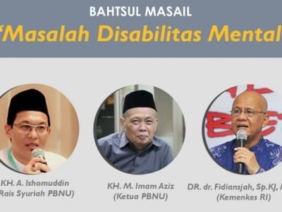 Hari Difabel Dunia, LBM PBNU Bahas Fiqih Penyandang Disabilitas Mental