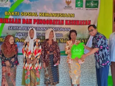 ‘Sedekah Sedino Sewu’, Ikhtiar LAZISNU Layani Kesehatan Warga