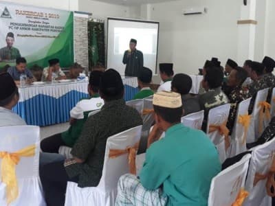 Rakercab Ansor Pohuwanto Gorontalo Ajak Kader Bangun Kemandirian di Era Millenial