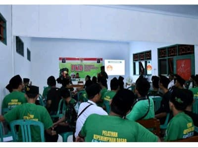 Kasatkorcab Banser Tegal Ajak Kader untuk Militan, Bukan Meletan