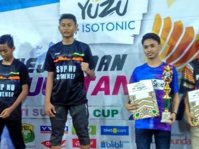 Pelajar SMP NU Sumenep Rajai Kejuaraan Bulutangkis 