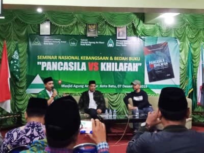 Ansor Batu Bekali Kader dan Warga soal Pancasila dan Khilafah