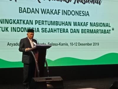 Wapres: Wakaf Produktif Bisa Kurangi Ketimpangan dan Kemiskinan