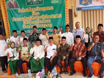 Resmi Dilantik, Inilah Sembilan Program Prioritas LAZISNU Lampung