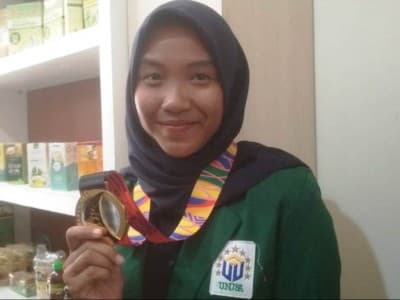 Mahasiswi Unusa Bawa Pulang Medali Emas Cabang Ski Air Sea Games