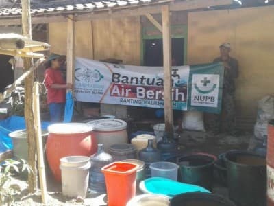 Kekeringan, LAZISNU Kalitengah Salurkan 177. 950 Liter Air Bersih untuk Warga