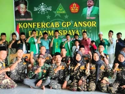 Konfercab Ansor Dharmasraya Sumbar, Age Kurniawan Jadi Nakhoda