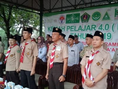 Sako Pramuka LP Ma’arif NU Adakan Kemah Pelajar 4.0 di Jakarta