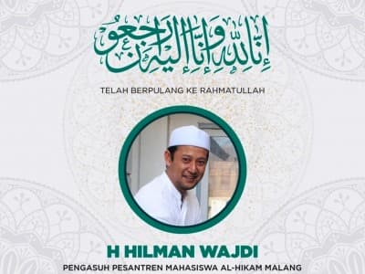 PBNU Serukan Nahdliyin Shalat Ghaib untuk Gus Hilman bin KH Hasyim Muzadi