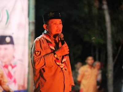 Kemah Sako Maarif Bentuk Karakter Pelajar Siap Hadapi Era Revolusi Industri 4.0