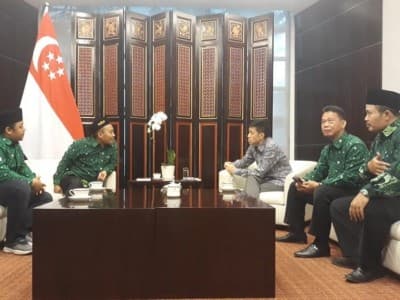 Di Kedubes Singapura, Pergunu Sampaikan Pendidikan NU yang Moderat