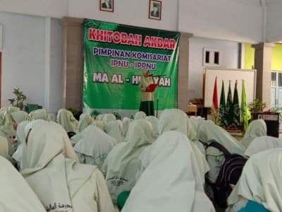 Pelajar NU Isi Beragam Kegiatan Edukatif Usai Ujian Semester di MA Al-Hidayah Nganjuk