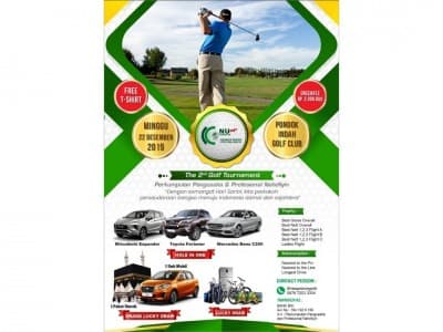 Perkumpulan Pengusaha dan Profesional Nahdliyin Gelar Turnamen Golf 2019