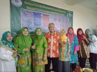 Tingkatkan Pendapatan, Muslimat NU Sosialisasikan Pilah dan Olah Sampah