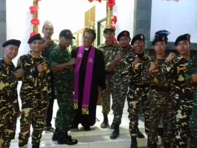 Ratusan Banser di Subang Dikerahkan Jaga Gereja