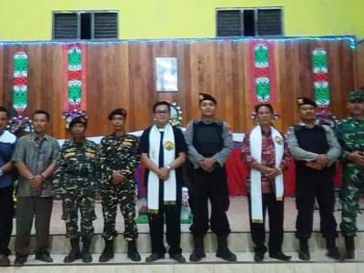 Bantu Pengamanan Natal, Banser Kotawaringin Barat Terjunkan Puluhan Anggota