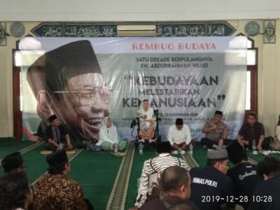 Rembug Budaya Digelar di Masjid Gus Dur