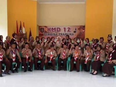 Madrasah di Pringsewu Bentuk Sako Pramuka Ikhlas Beramal