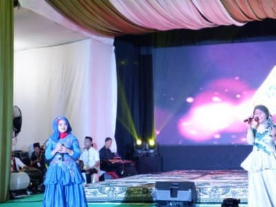 Ki Ageng Ganjur Hibur Ribuan Hadirin Haul Gus Dur Kesepuluh