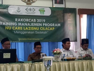 Dua Bulan Bergerak, LAZISNU Cilacap Himpun Dana ZIS Rp 120 Juta