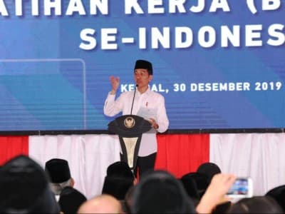 Presiden: BLK Komunitas Pesantren untuk Kebutuhan Pasar Lokal