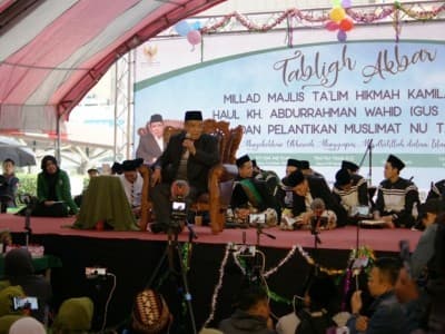 KH Said Aqil Siroj Hadiri Pelantikan Muslimat NU Taiwan