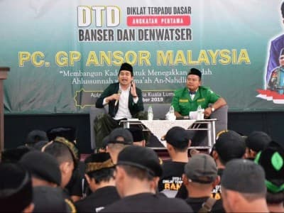 Ratusan Kader Ansor Malaysia Digembleng Diklat Terpadu Dasar