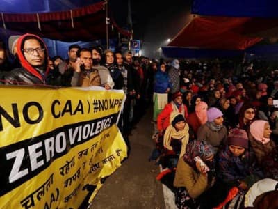 Warga India Sambut Tahun Baru dengan Aksi Protes UU Kewarganegaraan