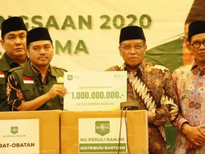 PBNU Salurkan Bantuan 1 Miliar untuk Korban Banjir