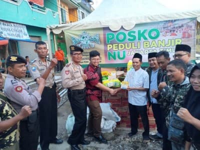 3 Posko Didirikan NU Jakarta Timur untuk Korban Banjir 