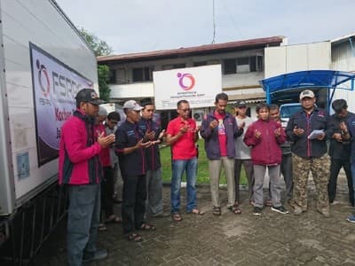 FSPPG Sarbumusi Berikan Bantuan kepada Korban Banjir Jakarta