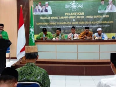 Waled Rusli Kembali Pimpin NU Banda Aceh 