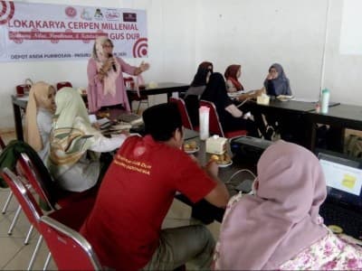 Gusdurian Pasuruan Gelar Lokakarya Penulisan Cerpen Gus Dur