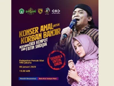 Hadirkan Didi Kempot dan Fatin, NU Gelar Konser Amal untuk Korban Banjir
