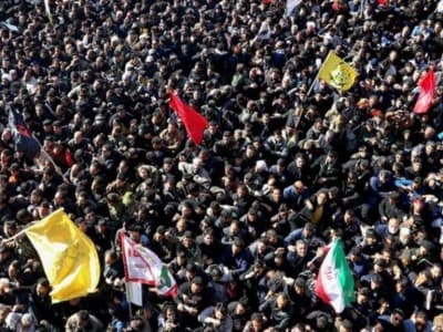 Saat 50 Orang Tewas Terinjak-injak dalam Pemakaman Jenderal Qasem Soleimani