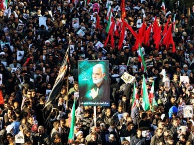 Iran Rudal Markas Militer AS di Irak dan Ancam Serang Israel